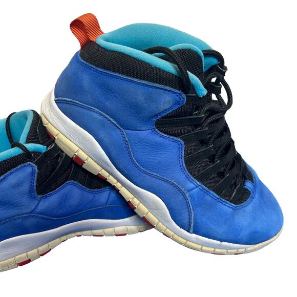 Air Jordan 10 Retro Tinker Racer Sneakers 310805-408 Men's Sz. 8.5 (ML-1MS-005) - Picture 2 of 9